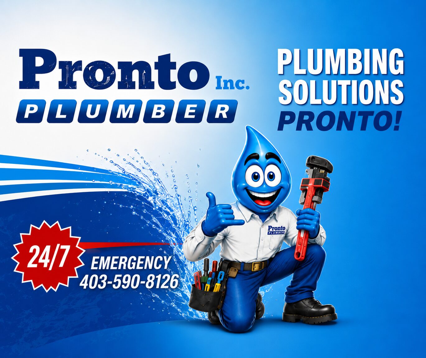 Pronto Boy mascot